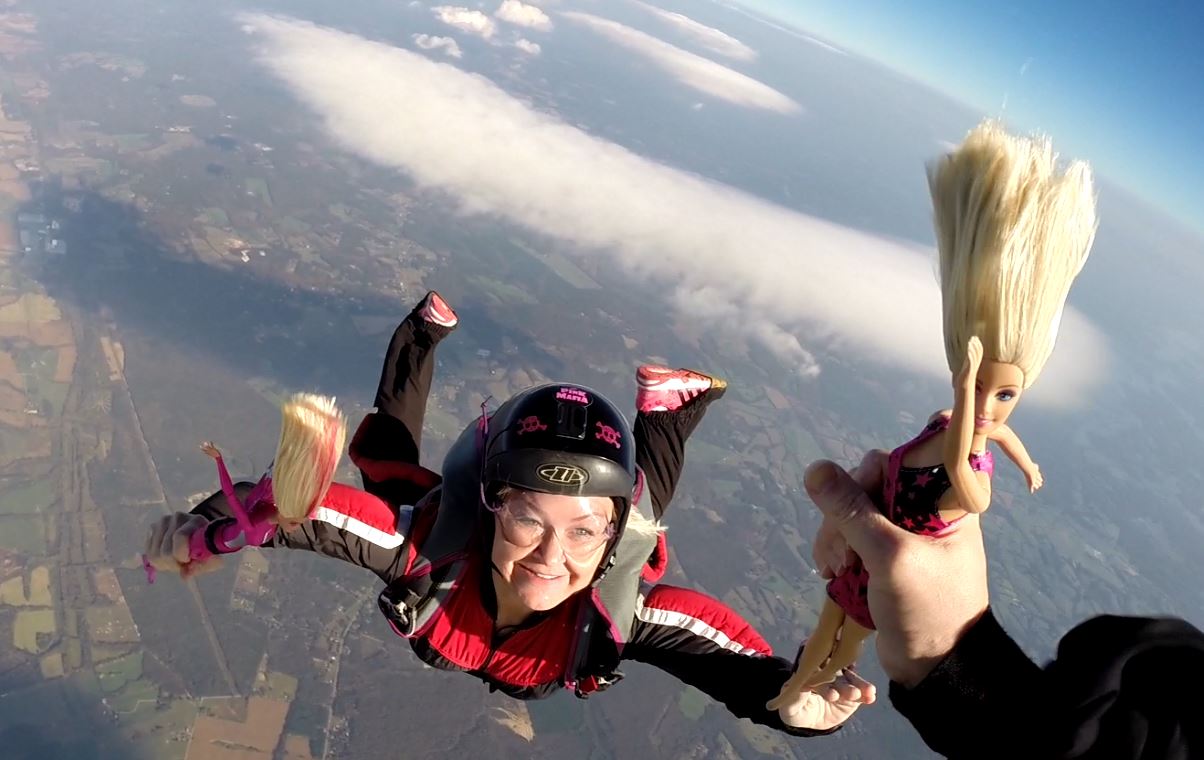 Kelly Bell PMS skydive