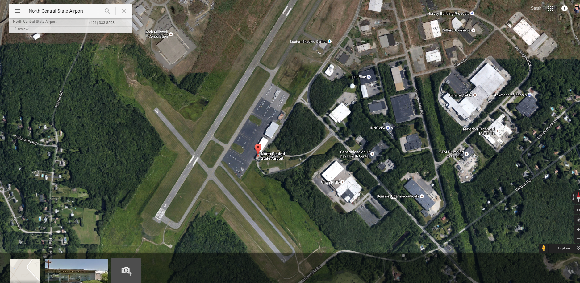 This is the North Central State Airport