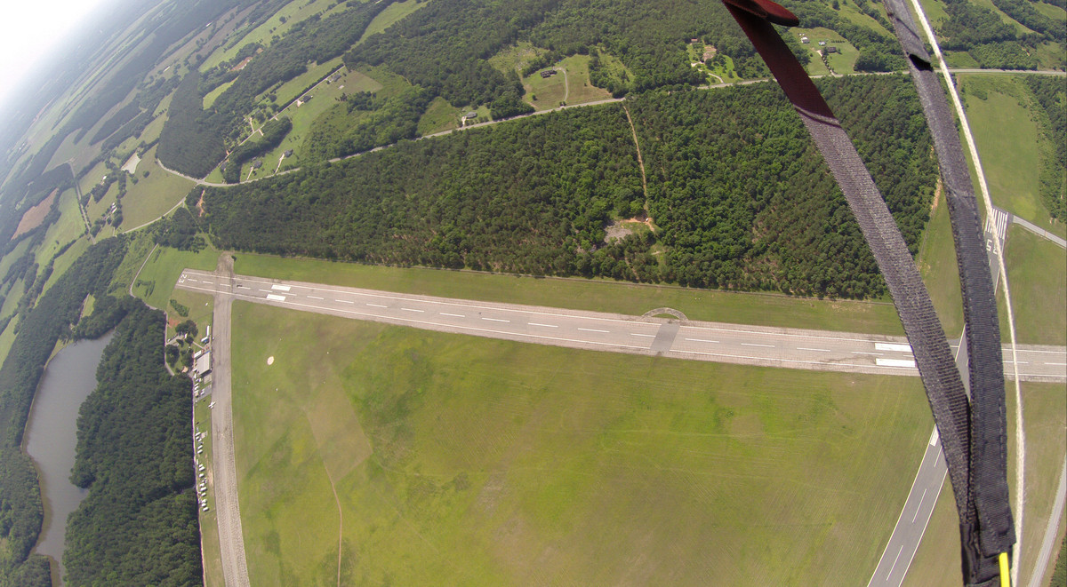 Landing area at Skydive Carolina