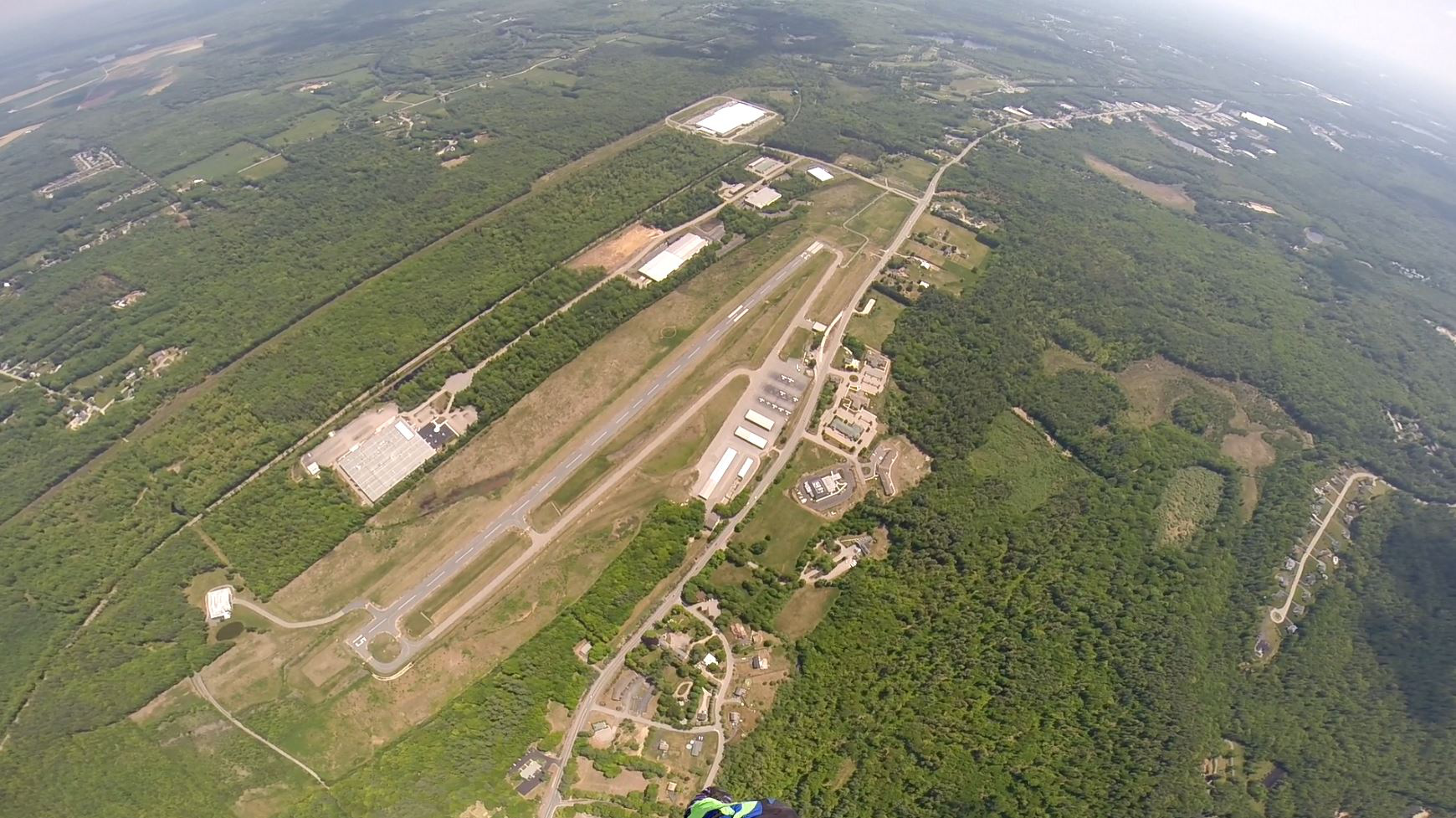 Skyhaven Airport Rochester New Hampshire Aerial view